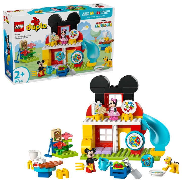 LEGO DUPLO Disney™ - Mickey Mouse Clubhouse met Minnie & Pluto (10465) in de groep SPEELGOED, KINDER- & BABYPRODUCTEN / Speelgoed / Bouwspeelgoed / Lego bij TP E-commerce Nordic AB (D40866)