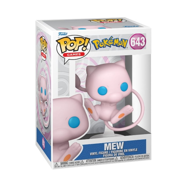 Funko Pop! Pokémon Mew (74221) in de groep SPEELGOED, KINDER- & BABYPRODUCTEN / Speelgoed / Figuren, Miniaturen & accessoires bij TP E-commerce Nordic AB (D40876)