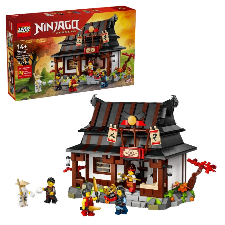LEGO Ninjago - De wapensmid van de vier wapens: 15-jarig jubileum (71858) in de groep SPEELGOED, KINDER- & BABYPRODUCTEN / Speelgoed / Bouwspeelgoed / Lego bij TP E-commerce Nordic AB (D40879)