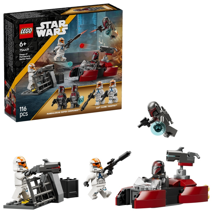 LEGO Star Wars™ - Siege of Mandalore Battle Pack (75449) in de groep SPEELGOED, KINDER- & BABYPRODUCTEN / Speelgoed / Bouwspeelgoed / Lego bij TP E-commerce Nordic AB (D40880)