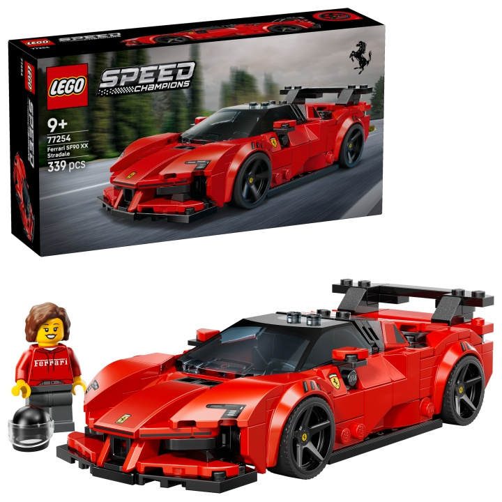 LEGO Speed Champions - Ferrari SF90 XX Stradale sportwagen (77254) in de groep SPEELGOED, KINDER- & BABYPRODUCTEN / Speelgoed / Bouwspeelgoed / Lego bij TP E-commerce Nordic AB (D40889)