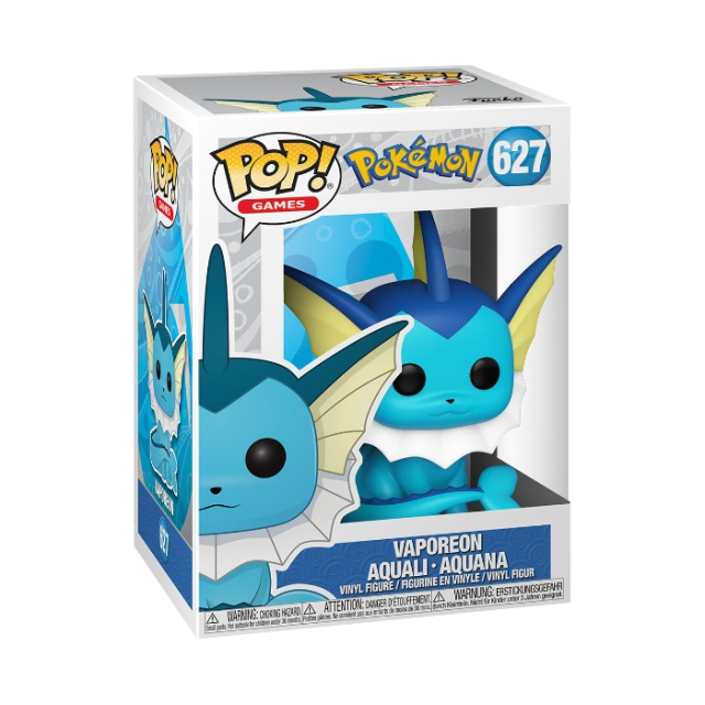 Funko Pop! Pokémon Vaporeon (EMEA) - 63697 in de groep SPEELGOED, KINDER- & BABYPRODUCTEN / Speelgoed / Figuren, Miniaturen & accessoires bij TP E-commerce Nordic AB (D40897)