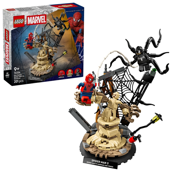 LEGO Superhelden - Epische strijd: Spider-Man vs. Sandman (76334) in de groep SPEELGOED, KINDER- & BABYPRODUCTEN / Speelgoed / Bouwspeelgoed / Lego bij TP E-commerce Nordic AB (D40906)