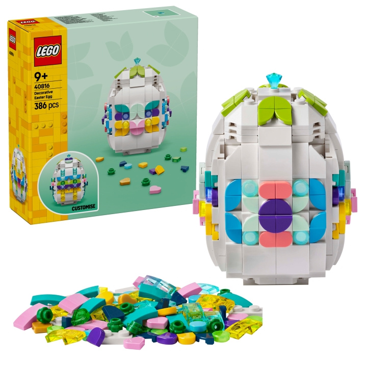 LEGO LEGO Iconic - Decoratief paasei (40816) in de groep SPEELGOED, KINDER- & BABYPRODUCTEN / Speelgoed / Bouwspeelgoed / Lego bij TP E-commerce Nordic AB (D40912)
