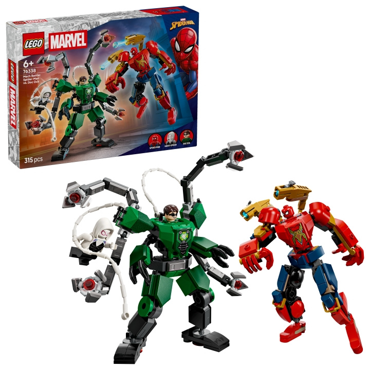 LEGO Superhelden - Mech Battle: Spider-Man vs. Doc Ock (76338) in de groep SPEELGOED, KINDER- & BABYPRODUCTEN / Speelgoed / Bouwspeelgoed / Lego bij TP E-commerce Nordic AB (D40913)