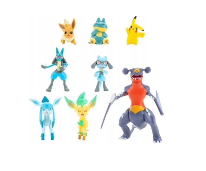Pokémon Battle Figure 8-pack (PKW2633) in de groep SPEELGOED, KINDER- & BABYPRODUCTEN / Speelgoed / Figuren, Miniaturen & accessoires bij TP E-commerce Nordic AB (D40922)