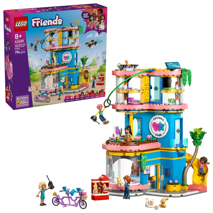 LEGO LEGO Friends - Heartlake City Friends Clubhuis (42689) in de groep SPEELGOED, KINDER- & BABYPRODUCTEN / Speelgoed / Bouwspeelgoed / Lego bij TP E-commerce Nordic AB (D40937)