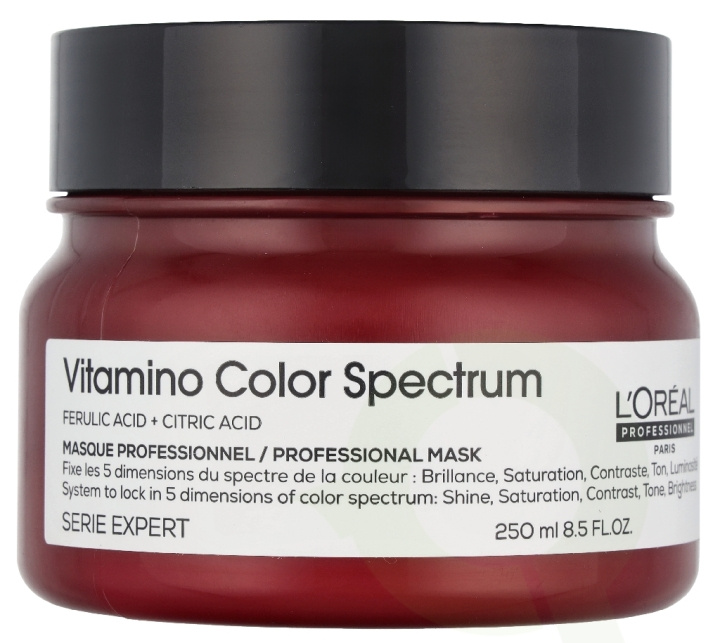 L\'Oreal Vitamino Color Spectrum Mask 250 ml in de groep BEAUTY & HEALTH / Haar & Styling / Haarverzorging / Haarmasker bij TP E-commerce Nordic AB (D40983)