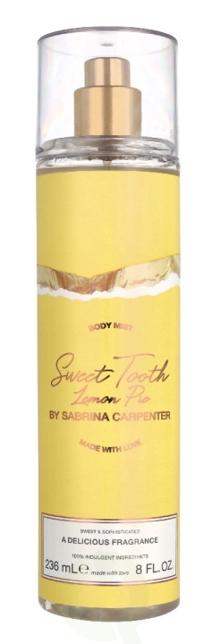 Sabrina Carpenter Sweet Tooth Lemon Pie Body Mist 236 ml in de groep BEAUTY & HEALTH / Huidsverzorging / Lichaamsverzorging / Body mist bij TP E-commerce Nordic AB (D40986)