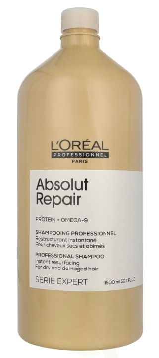 L\'Oreal Serie Expert Absolut Repair Gold Quinoa Shampoo 1500 ml in de groep BEAUTY & HEALTH / Haar & Styling / Haarverzorging / Shampoo bij TP E-commerce Nordic AB (D40994)