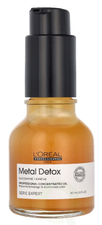 L\'Oreal Serie Expert Metal Detox Oil 50 ml Anti-Deprasit Protector Daily-Leave-In in de groep BEAUTY & HEALTH / Haar & Styling / Haarverzorging / Haarolie bij TP E-commerce Nordic AB (D41008)