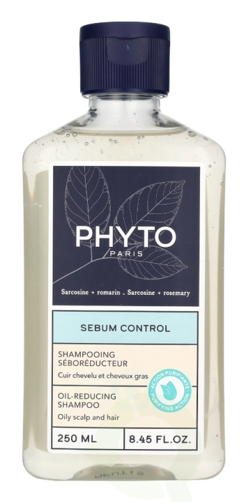 Phyto Oil Control Shampoo 250 ml in de groep BEAUTY & HEALTH / Haar & Styling / Haarverzorging / Shampoo bij TP E-commerce Nordic AB (D41034)