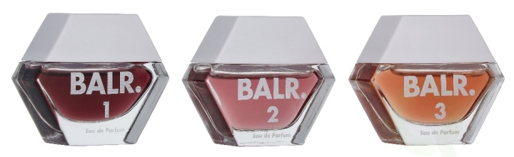Balr. 1 FOR WOMEN Giftset 15 ml Miniature BALR 1/BALR 2/BALR 3/3x5ml in de groep BEAUTY & HEALTH / Geuren & Parfum / Parfum / Parfum voor haar bij TP E-commerce Nordic AB (D41040)