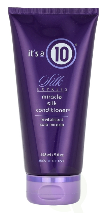 It\'s a 10 It\'s A 10 Silk Express Miracle Silk Conditioner 148 ml in de groep BEAUTY & HEALTH / Haar & Styling / Haarverzorging / Conditioner bij TP E-commerce Nordic AB (D41065)