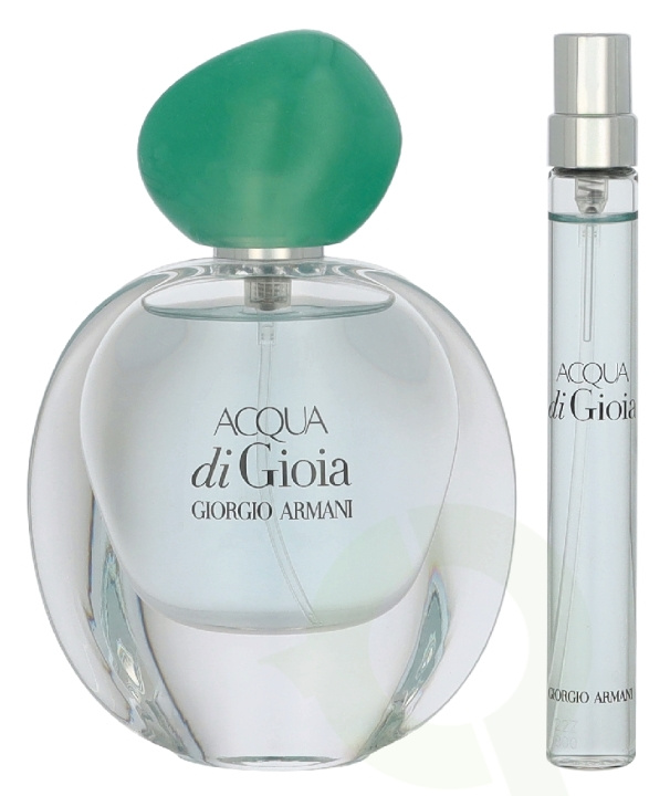 Armani Acqua Di Gioia Giftset 40 ml Edp Spray 30ml/Edp Spray 10ml in de groep BEAUTY & HEALTH / Geuren & Parfum / Parfum / Parfum voor haar bij TP E-commerce Nordic AB (D41096)