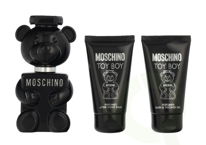 Moschino Toy Boy Giftset 150 ml Edp Spray 50ml/Shower Gel 50/ After Shave Balm 50ml in de groep BEAUTY & HEALTH / Cadeausets / Cadeausets voor hem bij TP E-commerce Nordic AB (D41101)