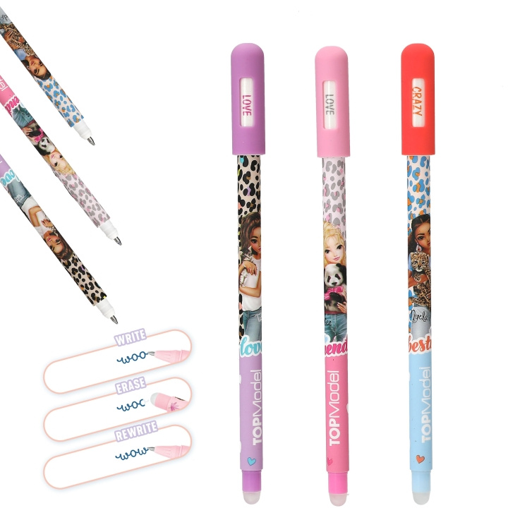 TOPModel Uitwisbare Mood Gel Pen - Paars, Blauw, Roze (0412643) in de groep SPEELGOED, KINDER- & BABYPRODUCTEN / Speelgoed / Ambachten bij TP E-commerce Nordic AB (D41128)