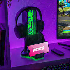 Paladone Fortnite-hoofdtelefoonhouder voor op het bureau met verlichting in de groep COMPUTERS & RANDAPPARATUUR / GAMING / Gaming accessoires bij TP E-commerce Nordic AB (D41141)