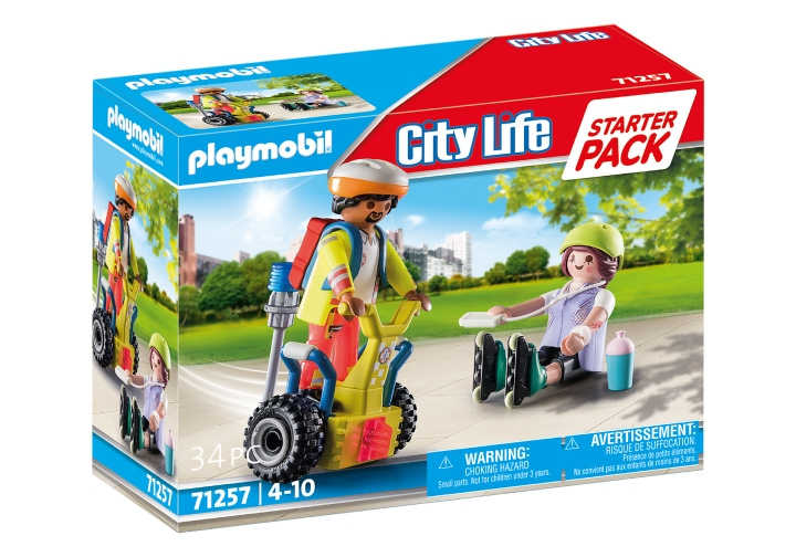Playmobil Startpakket Rescue met Balance Racer (71257) in de groep SPEELGOED, KINDER- & BABYPRODUCTEN / Speelgoed / Figuren, Miniaturen & accessoires bij TP E-commerce Nordic AB (D41143)