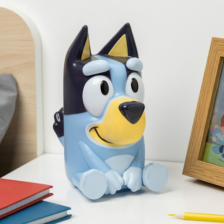 Paladone Bluey-lampje met geluid in de groep SPEELGOED, KINDER- & BABYPRODUCTEN / Kinderkamer / Babylampen / Tafellampen bij TP E-commerce Nordic AB (D41150)