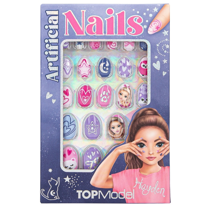 TOPModel Kunstnagels BEAUTY and ME - Roze en paars in de groep SPEELGOED, KINDER- & BABYPRODUCTEN / Speelgoed / Ambachten bij TP E-commerce Nordic AB (D41186)