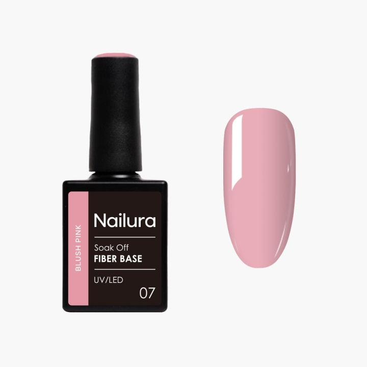 Nailura Fiber Base - Blush Pink - 10 ml in de groep BEAUTY & HEALTH / Manicure/pedicure / Nagelkit bij TP E-commerce Nordic AB (D41234)