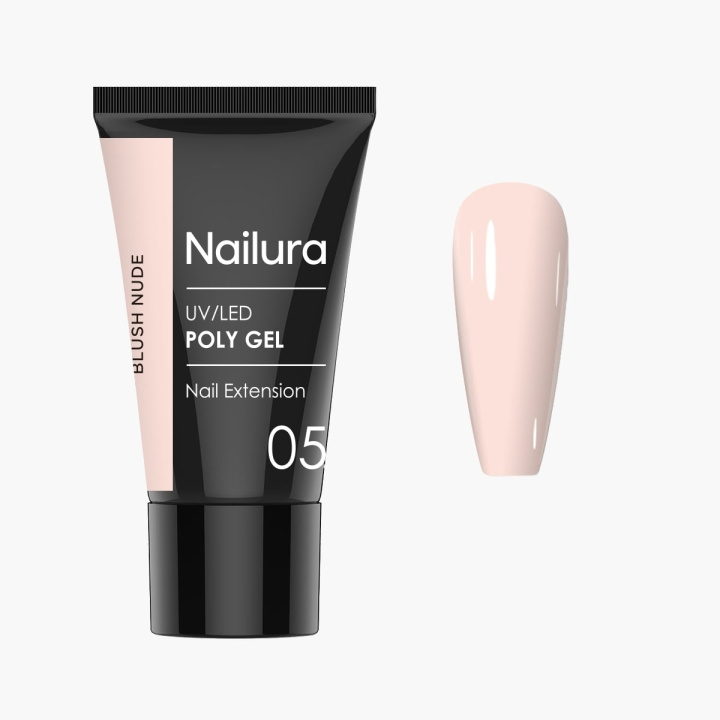 Nailura Poly Gel 5 - Blush Nude - 30 ml in de groep BEAUTY & HEALTH / Manicure/pedicure / Nagellak bij TP E-commerce Nordic AB (D41315)