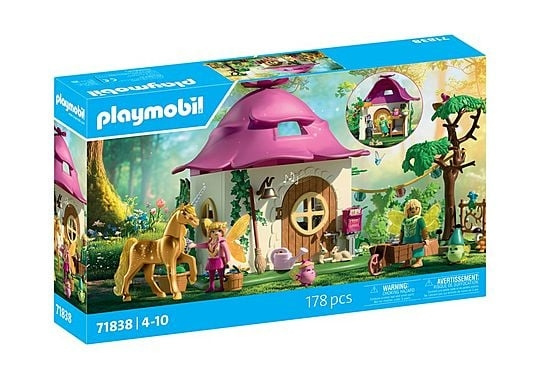 Playmobil Gezellig feeënhuisje met gouden eenhoorn (71838) in de groep SPEELGOED, KINDER- & BABYPRODUCTEN / Speelgoed / Figuren, Miniaturen & accessoires bij TP E-commerce Nordic AB (D41343)