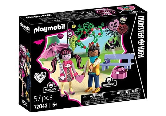 Playmobil Monster High Valentijnsdate (72043) in de groep SPEELGOED, KINDER- & BABYPRODUCTEN / Speelgoed / Figuren, Miniaturen & accessoires bij TP E-commerce Nordic AB (D41349)
