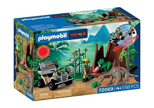 Playmobil Dino Hideaway (72069) in de groep SPEELGOED, KINDER- & BABYPRODUCTEN / Speelgoed / Figuren, Miniaturen & accessoires bij TP E-commerce Nordic AB (D41354)