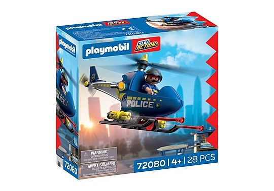 Playmobil Politiehelikopter (72080) in de groep SPEELGOED, KINDER- & BABYPRODUCTEN / Speelgoed / Figuren, Miniaturen & accessoires bij TP E-commerce Nordic AB (D41360)