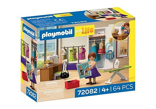 Playmobil Creatieve modeontwerpster (72082) in de groep SPEELGOED, KINDER- & BABYPRODUCTEN / Speelgoed / Figuren, Miniaturen & accessoires bij TP E-commerce Nordic AB (D41362)
