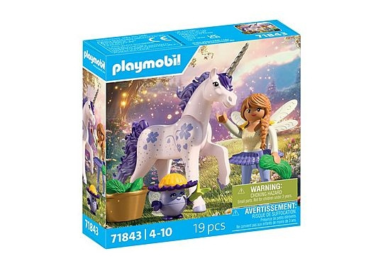 Playmobil Verzamelbare eenhoorn: Lucky Lavender met fee (71843) in de groep SPEELGOED, KINDER- & BABYPRODUCTEN / Speelgoed / Figuren, Miniaturen & accessoires bij TP E-commerce Nordic AB (D41366)