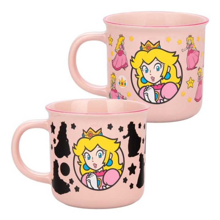 Paladone Princess Peach-mok met kleurverandering in de groep SPORT, VRIJE TIJD & HOBBY / Leuke dingen / Bekers bij TP E-commerce Nordic AB (D41372)