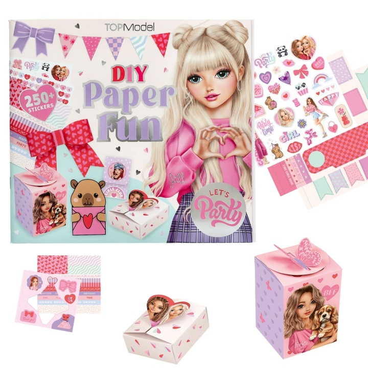 TOPModel DIY Paper Fun (0413730) in de groep SPEELGOED, KINDER- & BABYPRODUCTEN / Speelgoed / Ambachten bij TP E-commerce Nordic AB (D41377)