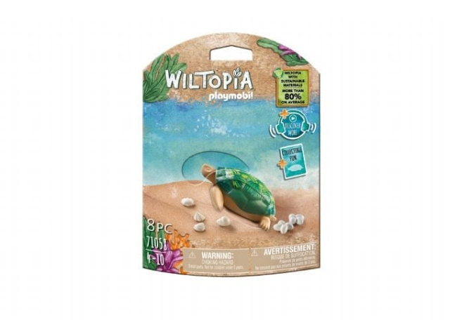 Playmobil Wiltopia - Reuzenschildpad (71058) in de groep SPEELGOED, KINDER- & BABYPRODUCTEN / Speelgoed / Figuren, Miniaturen & accessoires bij TP E-commerce Nordic AB (D41394)