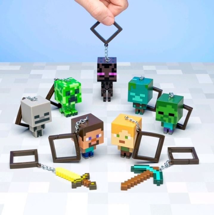 Paladone Minecraft Backpack Buddies ( Assortiment ) in de groep SPEELGOED, KINDER- & BABYPRODUCTEN / Speelgoed / Figuren, Miniaturen & accessoires bij TP E-commerce Nordic AB (D41459)