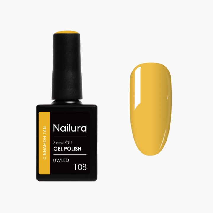 Nailura Gellak 108 - Cinnamon Tan - 10 ml in de groep BEAUTY & HEALTH / Manicure/pedicure / Nagellak bij TP E-commerce Nordic AB (D41484)