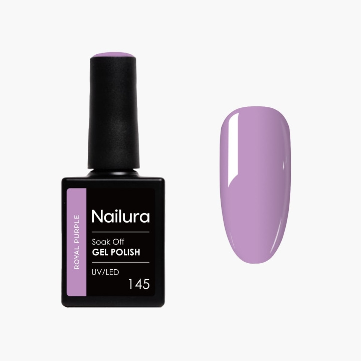 Nailura Gellak 145 - Royal Purple - 10 ml in de groep BEAUTY & HEALTH / Manicure/pedicure / Nagellak bij TP E-commerce Nordic AB (D41497)