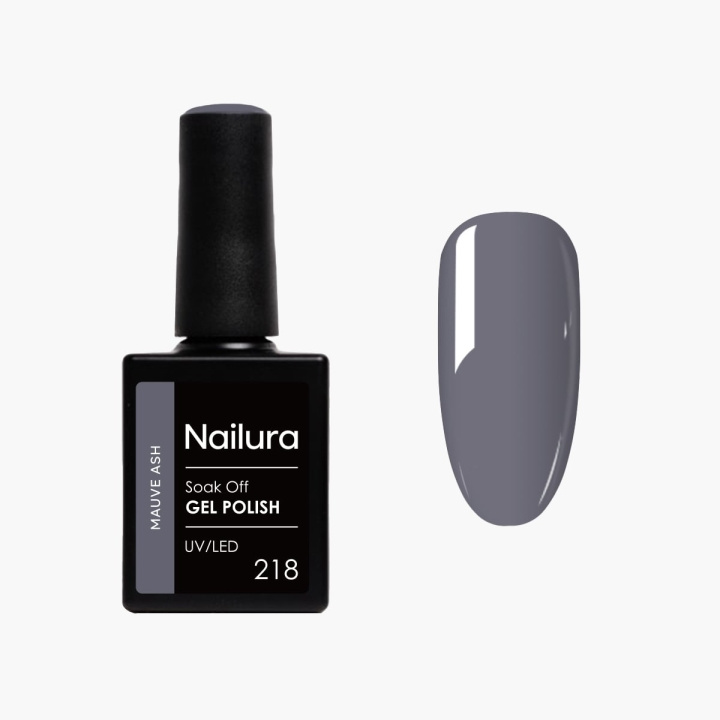 Nailura Gellak 218 - Mauve Ash - 10 ml in de groep BEAUTY & HEALTH / Manicure/pedicure / Nagellak bij TP E-commerce Nordic AB (D41522)