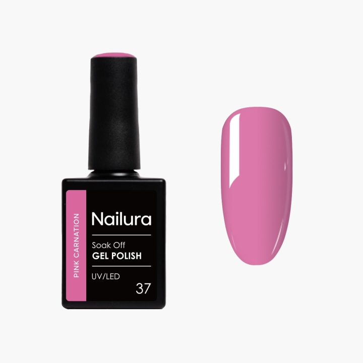 Nailura Gellak 37 - Pink Carnation - 10 ml in de groep BEAUTY & HEALTH / Manicure/pedicure / Nagellak bij TP E-commerce Nordic AB (D41614)