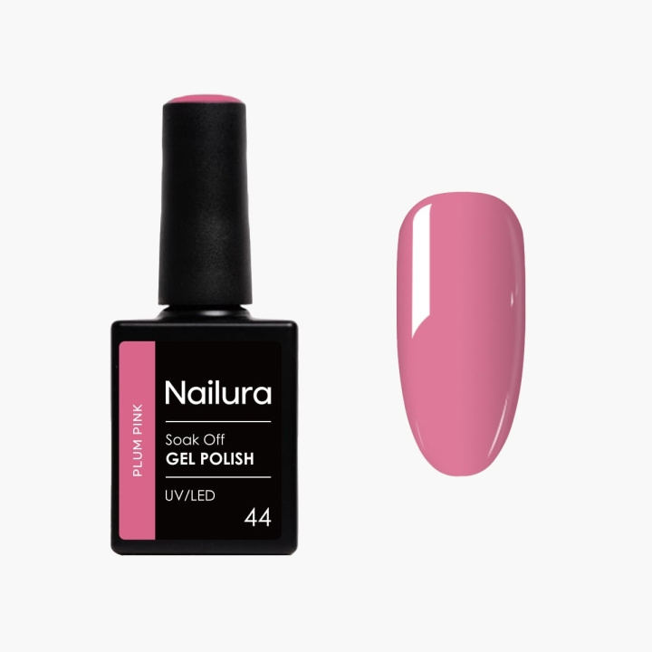 Nailura Gellak 44 - Plum Pink - 10 ml in de groep BEAUTY & HEALTH / Manicure/pedicure / Nagellak bij TP E-commerce Nordic AB (D41616)