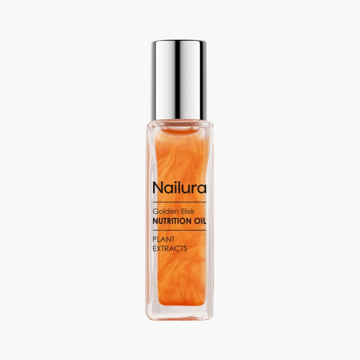 Nailura Golden Elixir Nutrition Oil - Golden - 10 ml in de groep BEAUTY & HEALTH / Manicure/pedicure / Nagelkit bij TP E-commerce Nordic AB (D41627)