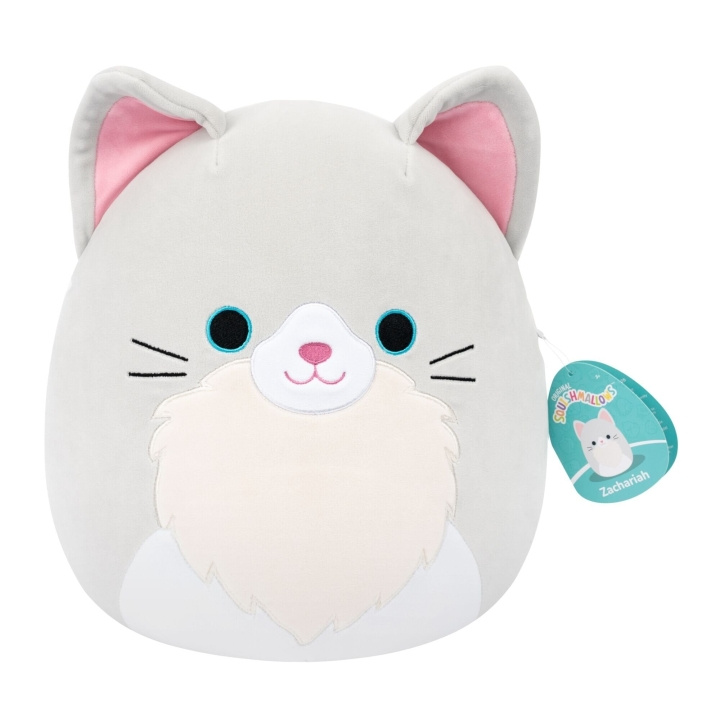 Squishmallows 30 cm P26 - Zachariah de kat in de groep SPEELGOED, KINDER- & BABYPRODUCTEN / Babyspeelgoed / Knuffels bij TP E-commerce Nordic AB (D41643)