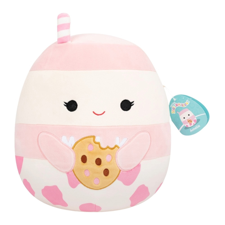 Squishmallows 30 cm P26 - Amelie Strawberry Milk in de groep SPEELGOED, KINDER- & BABYPRODUCTEN / Babyspeelgoed / Knuffels bij TP E-commerce Nordic AB (D41645)