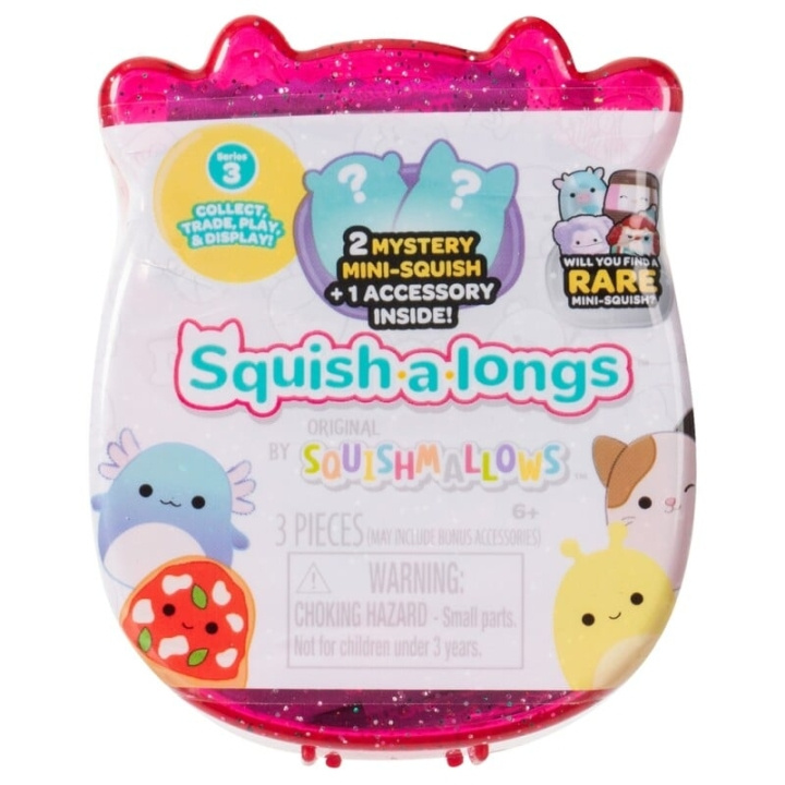 Squishmallows Squish-a-longs - 2,5 cm Blind 2-pack S3 Ass in de groep SPEELGOED, KINDER- & BABYPRODUCTEN / Speelgoed / Figuren, Miniaturen & accessoires bij TP E-commerce Nordic AB (D41651)