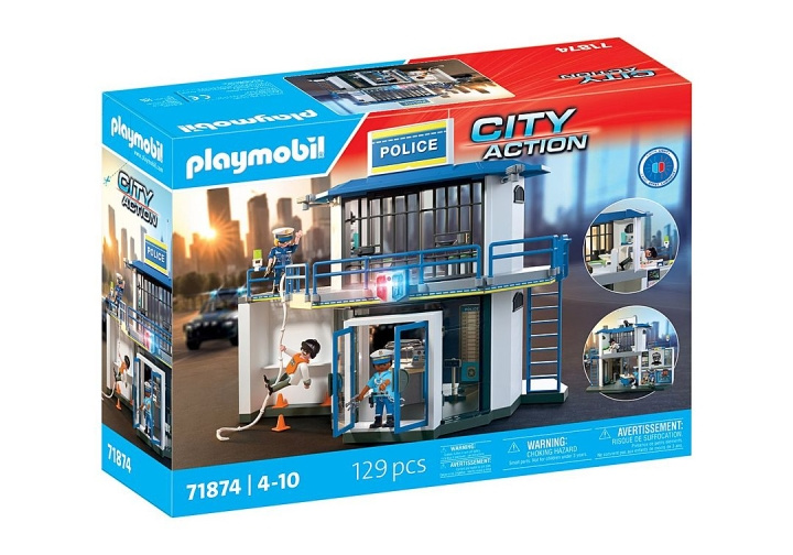 Playmobil Politiebureau met verhoorkamer (71874) in de groep SPEELGOED, KINDER- & BABYPRODUCTEN / Speelgoed / Figuren, Miniaturen & accessoires bij TP E-commerce Nordic AB (D41659)