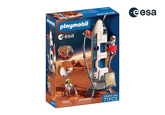 Playmobil ESA: Mars Research Rocket (72011) in de groep SPEELGOED, KINDER- & BABYPRODUCTEN / Speelgoed / Figuren, Miniaturen & accessoires bij TP E-commerce Nordic AB (D41661)