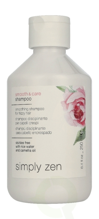 Simply Zen Smooth And Care Shampoo 250 ml in de groep BEAUTY & HEALTH / Haar & Styling / Haarverzorging / Shampoo bij TP E-commerce Nordic AB (D41665)
