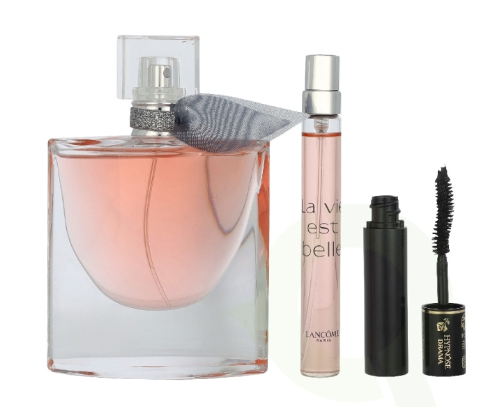 Lancome La Vie Est Belle Giftset 62 ml Edp Spray 50ml/Edp Spray 10ml/Mini Mascara 2ml in de groep BEAUTY & HEALTH / Cadeausets / Cadeausets voor haar bij TP E-commerce Nordic AB (D41682)